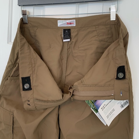 NWT!!  RAIL RIDERS Weatherpants with Insect Shield!  SZ XL - Picture 4 of 9